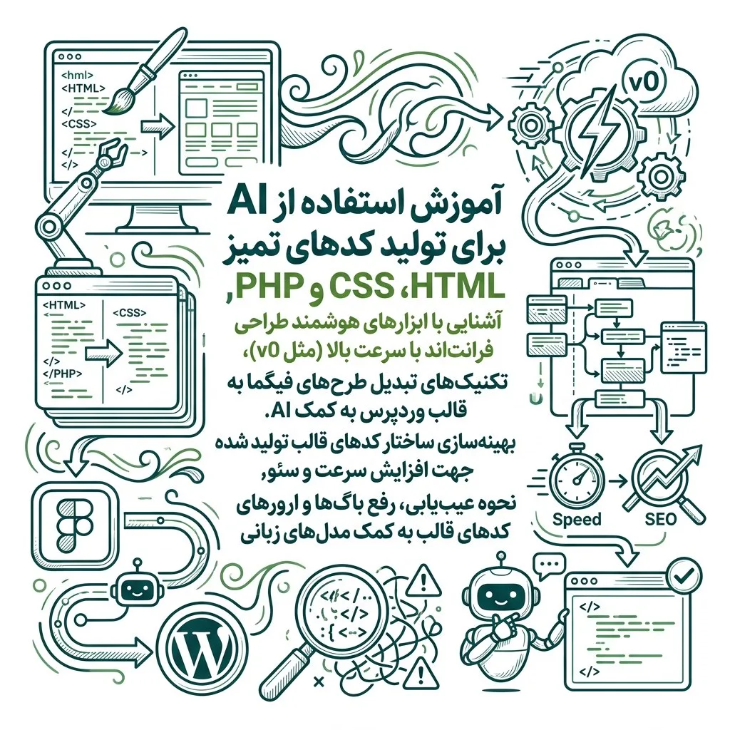 طراحی سایت وردپرس با هوش مصنوعی