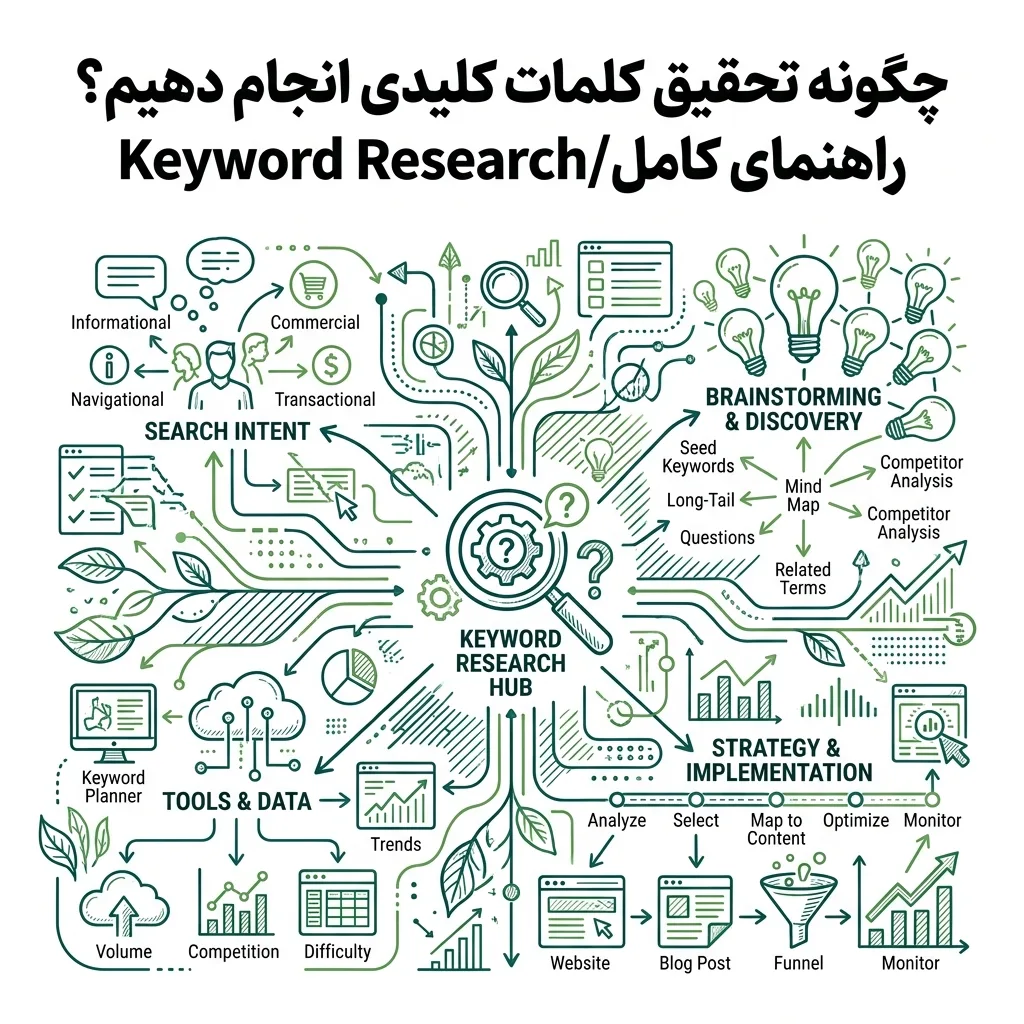 تحقیق کلمات کلیدی با هوش مصنوعی